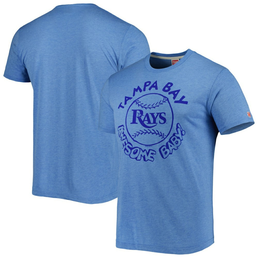 Tampa Bay Rays Homage Hyper Local Tri-Blend T-Shirt Discount