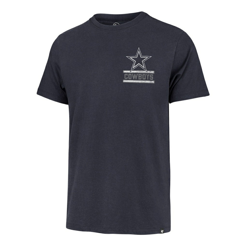 Dallas Cowboys '47 Open Field Franklin T-Shirt - Navy - 47 brand