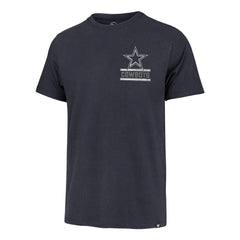 Dallas Cowboys '47 Open Field Franklin T-Shirt - Navy - 47 brand