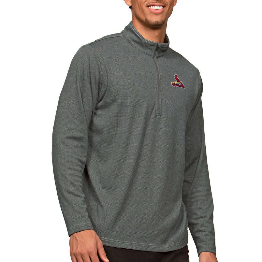 St. Louis Cardinals Antigua Epic Quarter-Zip Pullover Top Discount
