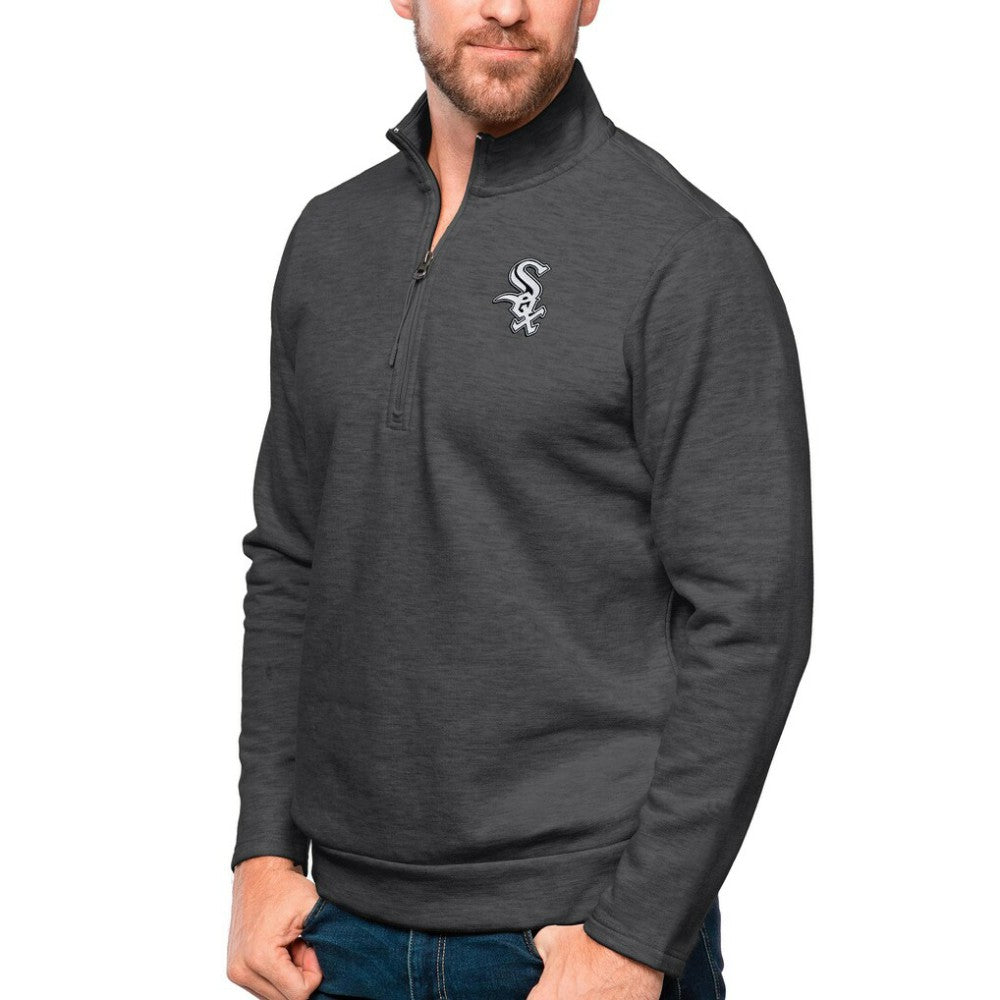 Chicago White Sox Antigua Gambit Quarter-Zip Pullover Top Sale