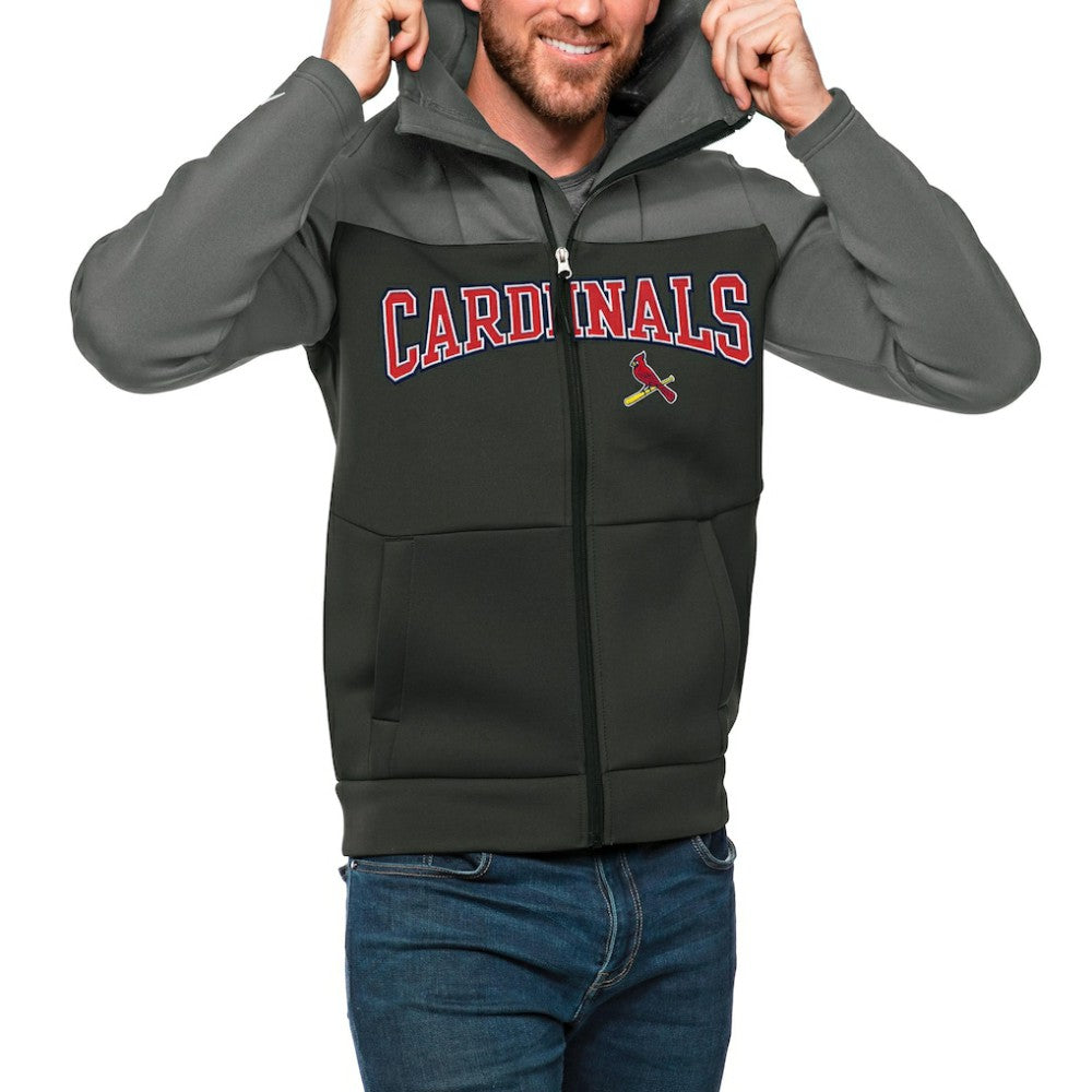 St. Louis Cardinals Antigua Wordmark Protect Full-Zip Hoodie Online