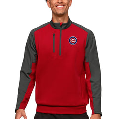 Chicago Cubs Antigua Team Quarter-Zip Pullover Top Discount