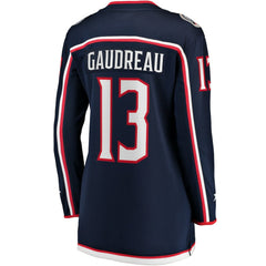 Johnny Gaudreau Columbus Blue Jackets Fanatics Women's Breakaway Player Jersey - Navy | Fanatics sale