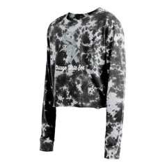 Chicago White Sox New Era Women's Tie-Dye Cropped Long Sleeve T-Shirt Outlet