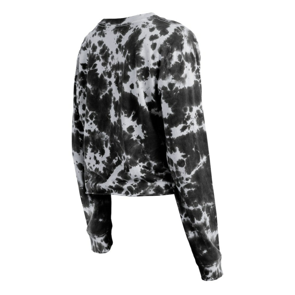 Chicago White Sox New Era Women's Tie-Dye Cropped Long Sleeve T-Shirt Outlet