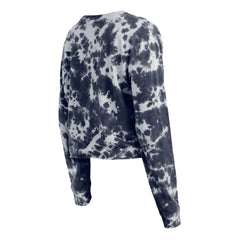 Washington Nationals New Era Women's Tie-Dye Cropped Long Sleeve T-Shirt Discount