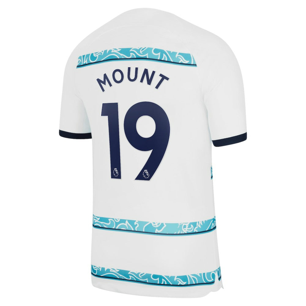 Nike - Mason Mount Chelsea 2022/23 Away Breathe Stadium Replica Player Jersey - White