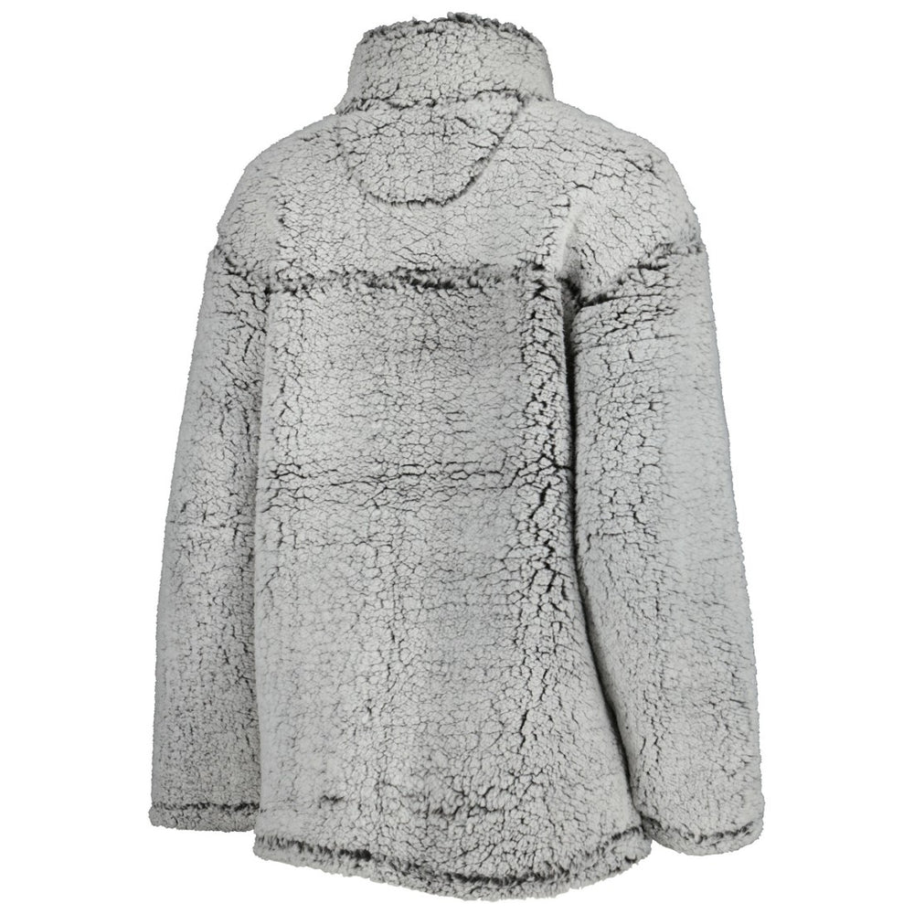 Tennessee Titans G-III 4Her by Carl Banks Women's Sherpa Quarter-Zip Jacket - Gray - NFL