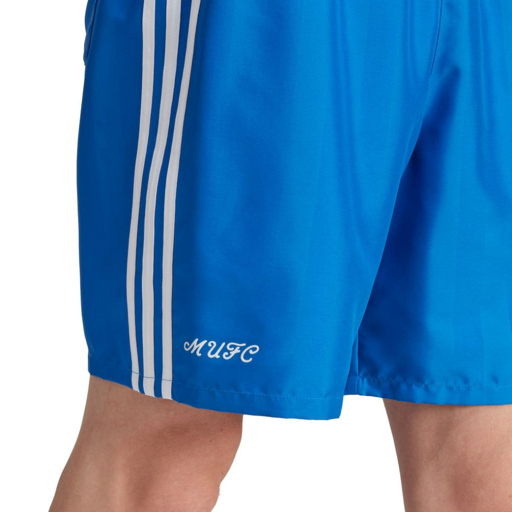 Adidas - Manchester United Originals 1988-90 Third Shorts - Blue