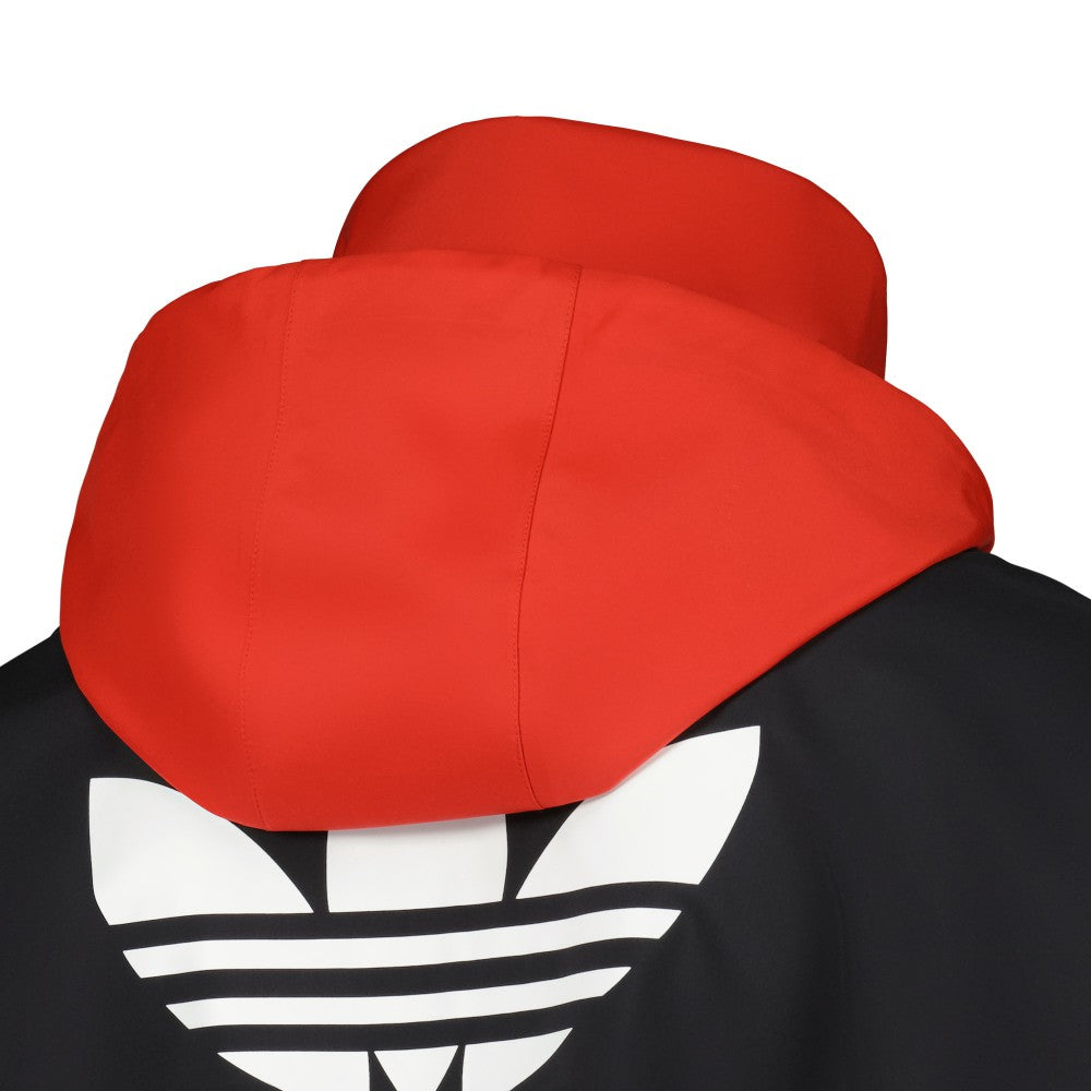 Adidas - Manchester United Originals Hoodie Full-Zip Bench Jacket - Red/Black
