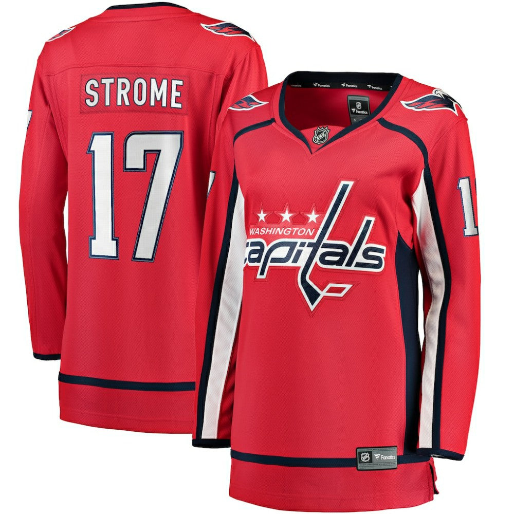 Dylan Strome Washington Capitals Fanatics Women's Home Breakaway Player Jersey - Red | Fanatics Lifestyle