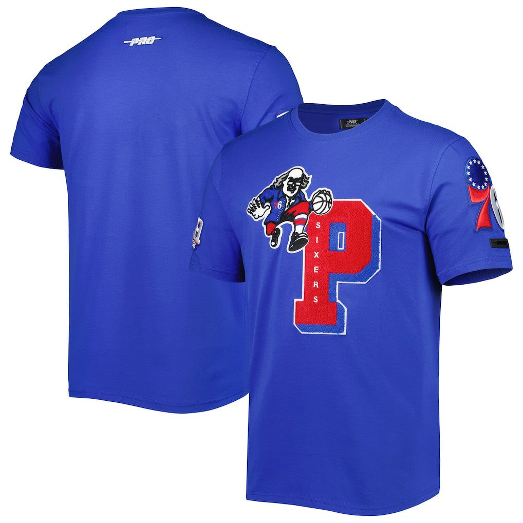 Philadelphia 76ers Pro Standard Mash Up Capsule T-Shirt Royal