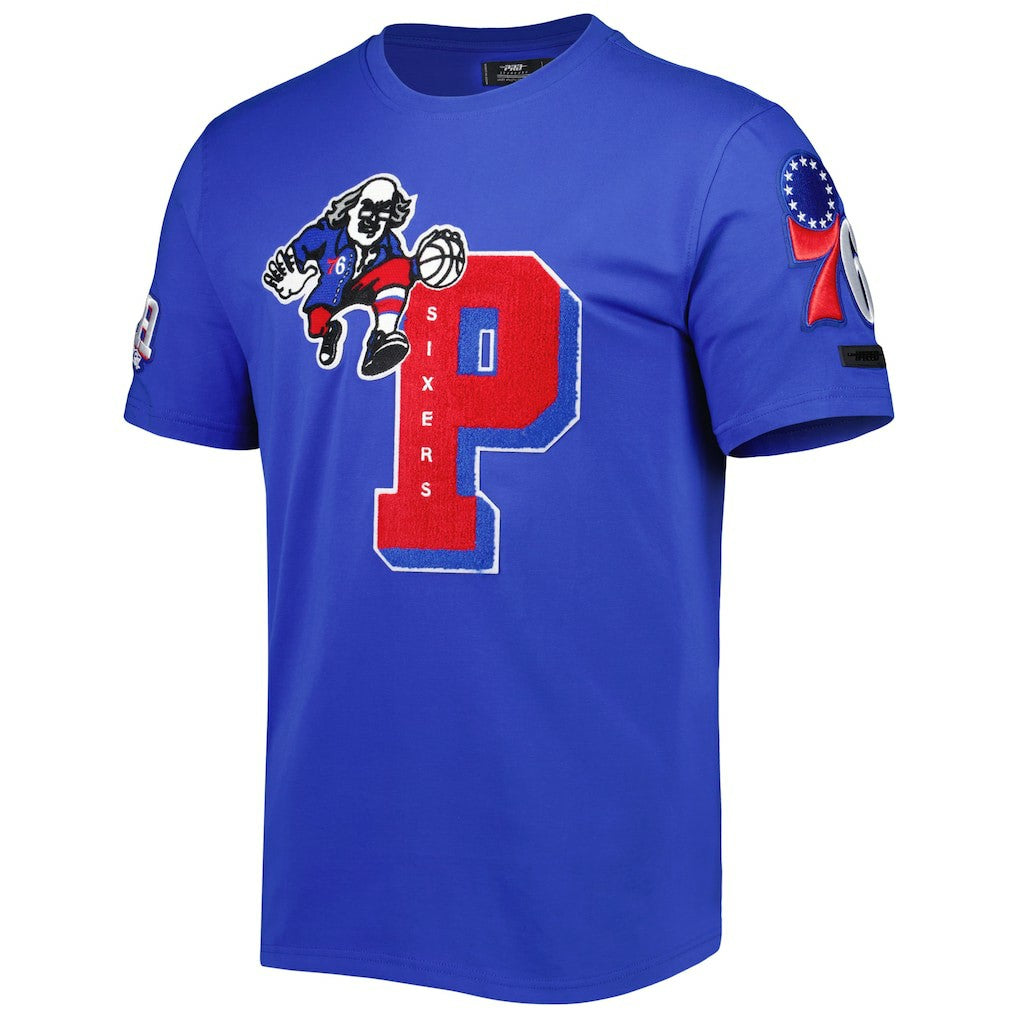 Philadelphia 76ers Pro Standard Mash Up Capsule T-Shirt Royal