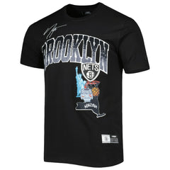 Brooklyn Nets Pro Standard Hometown Chenille T-Shirt Black