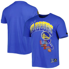 Golden State Warriors Pro Standard Hometown Chenille T-Shirt Royal