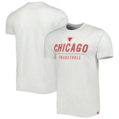 Chicago Bulls Sportiqe Unisex Turbo Tri-Blend T-Shirt Ash
