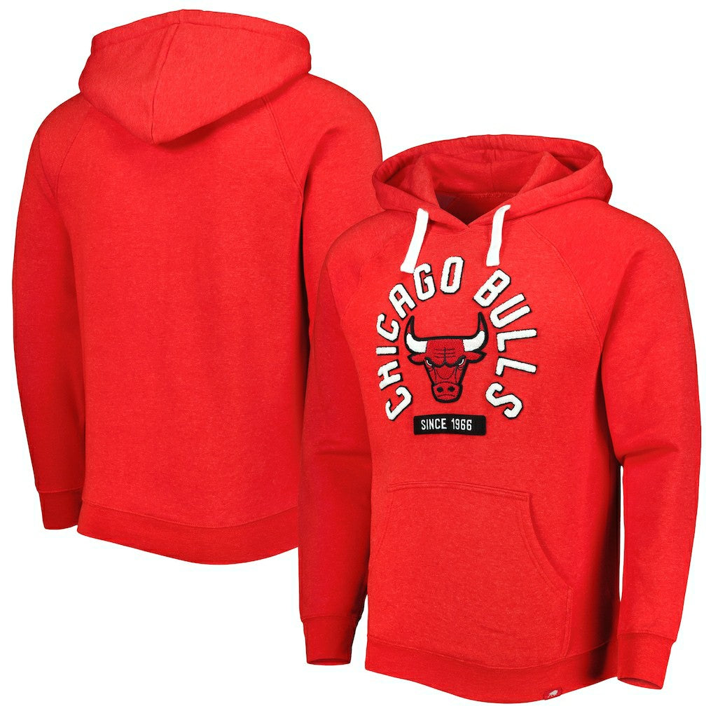 Chicago Bulls Sportiqe Unisex Athos Olson Tri-Blend Pullover Hoodie Red