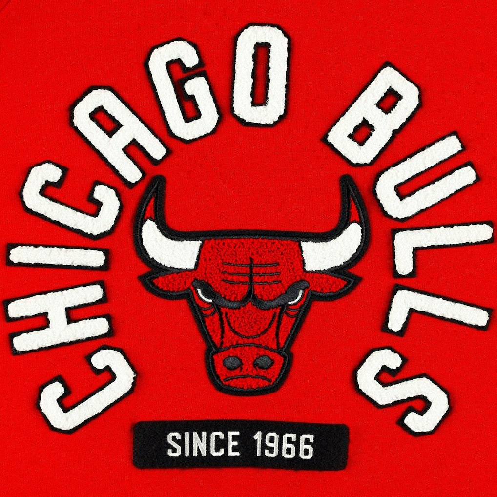 Chicago Bulls Sportiqe Unisex Athos Olson Tri-Blend Pullover Hoodie Red