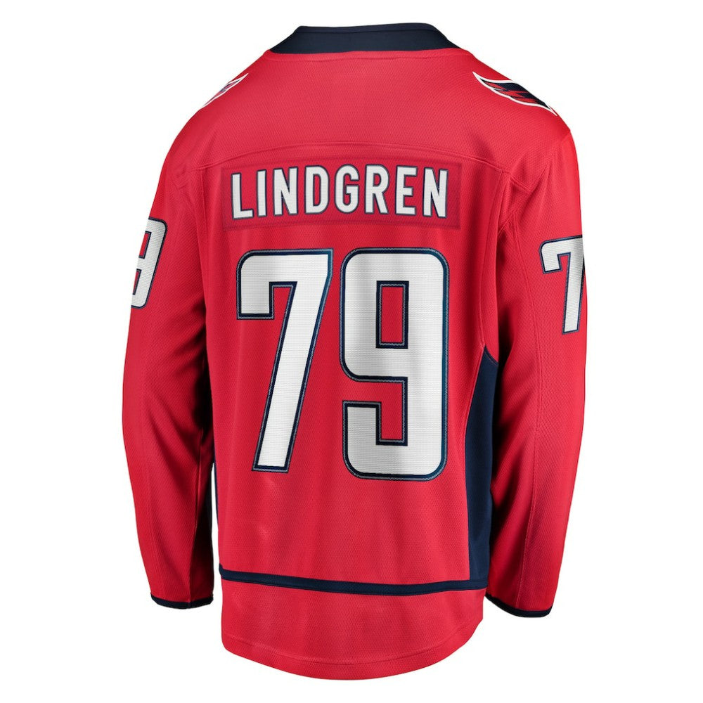 Charlie Lindgren Washington Capitals Fanatics Home Breakaway Player Jersey - Red | Fanatics online