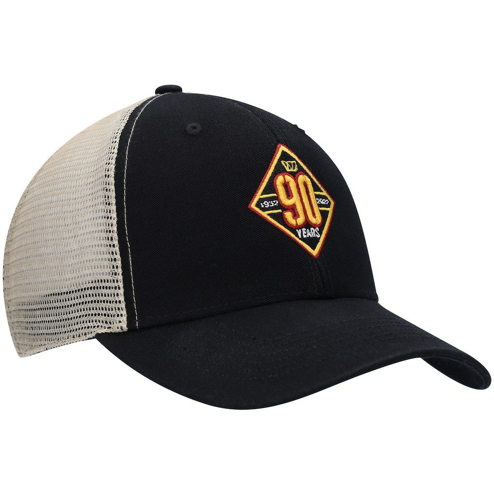 Washington Commanders '47 90th Season MVP Trucker Snapback Hat - Black/Natural - 47 brand