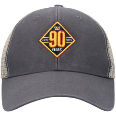 Washington Commanders '47 90th Season MVP Trucker Snapback Hat - Charcoal/Natural - 47 brand