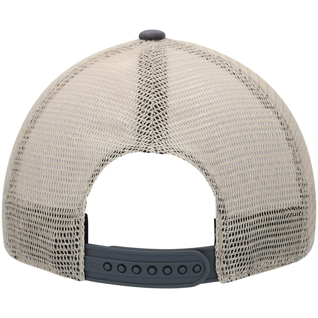Washington Commanders '47 90th Season MVP Trucker Snapback Hat - Charcoal/Natural - 47 brand