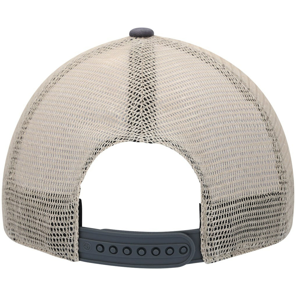 Washington Commanders '47 90th Season MVP Trucker Snapback Hat - Charcoal/Natural - 47 brand