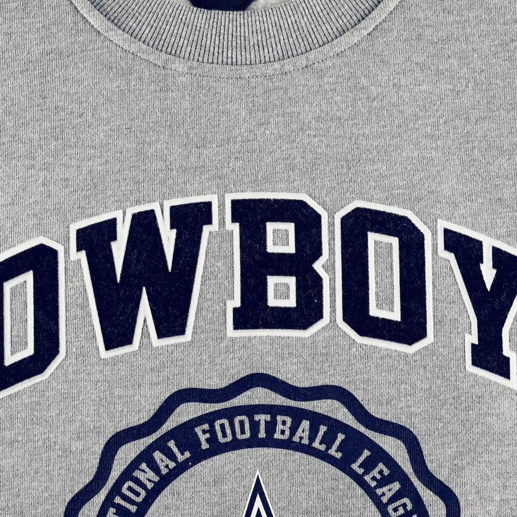 Dallas Cowboys Tommy Hilfiger Ronald Crew Sweatshirt - Heather Gray - NFL