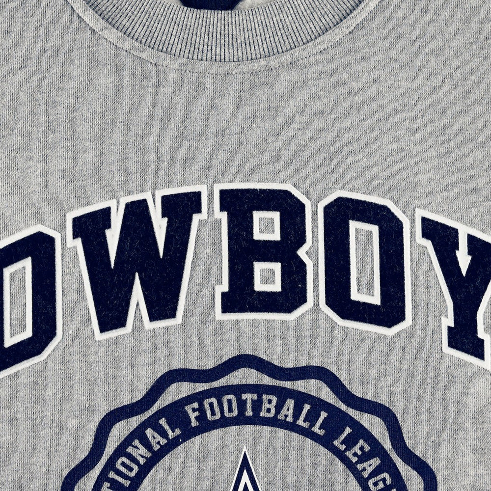 Dallas Cowboys Tommy Hilfiger Ronald Crew Sweatshirt - Heather Gray - NFL