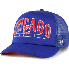 Chicago Cubs '47 Backhaul Foam Trucker Snapback Hat Online