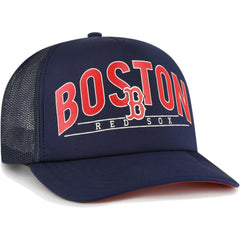 Boston Red Sox '47 Backhaul Foam Trucker Snapback Hat Discount