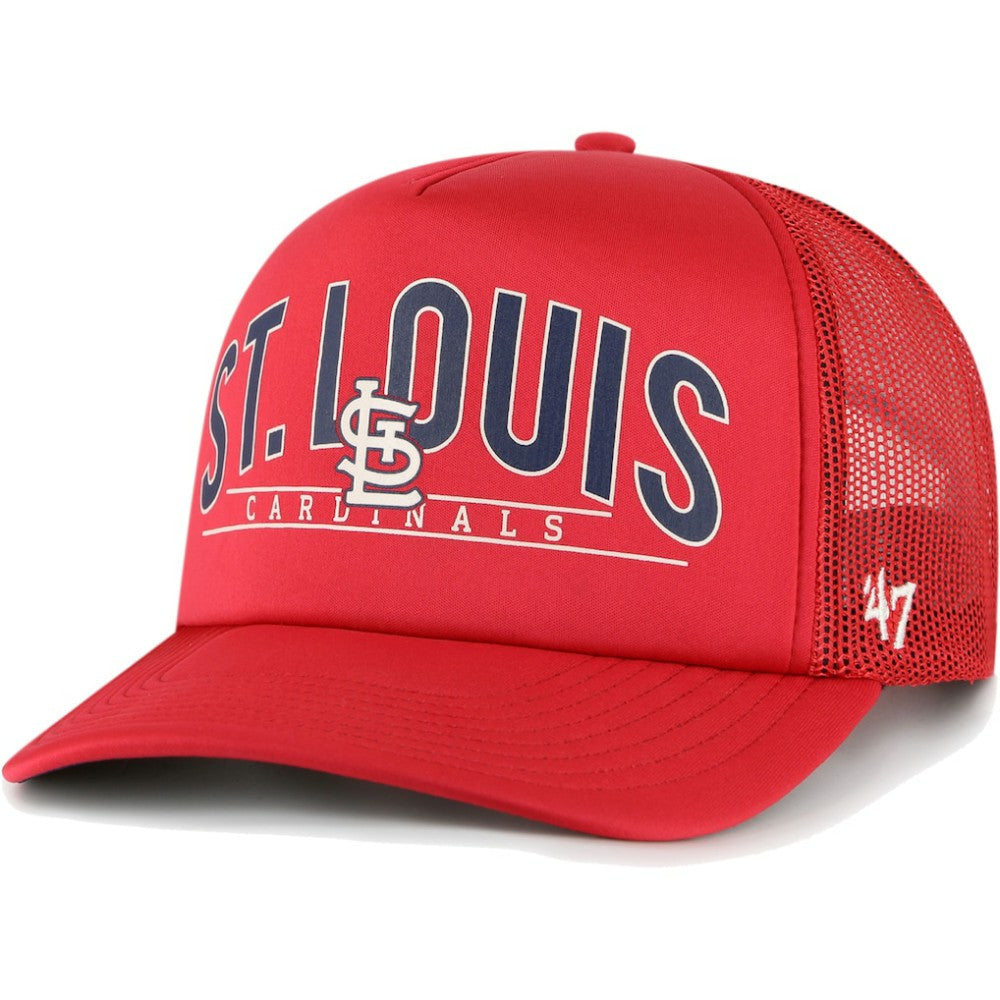 St. Louis Cardinals '47 Backhaul Foam Trucker Snapback Hat Near Me