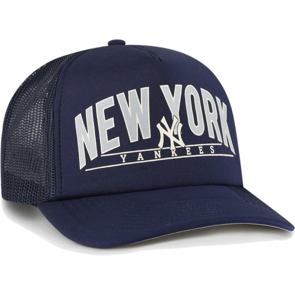 New York Yankees '47 Backhaul Foam Trucker Snapback Hat Outlet