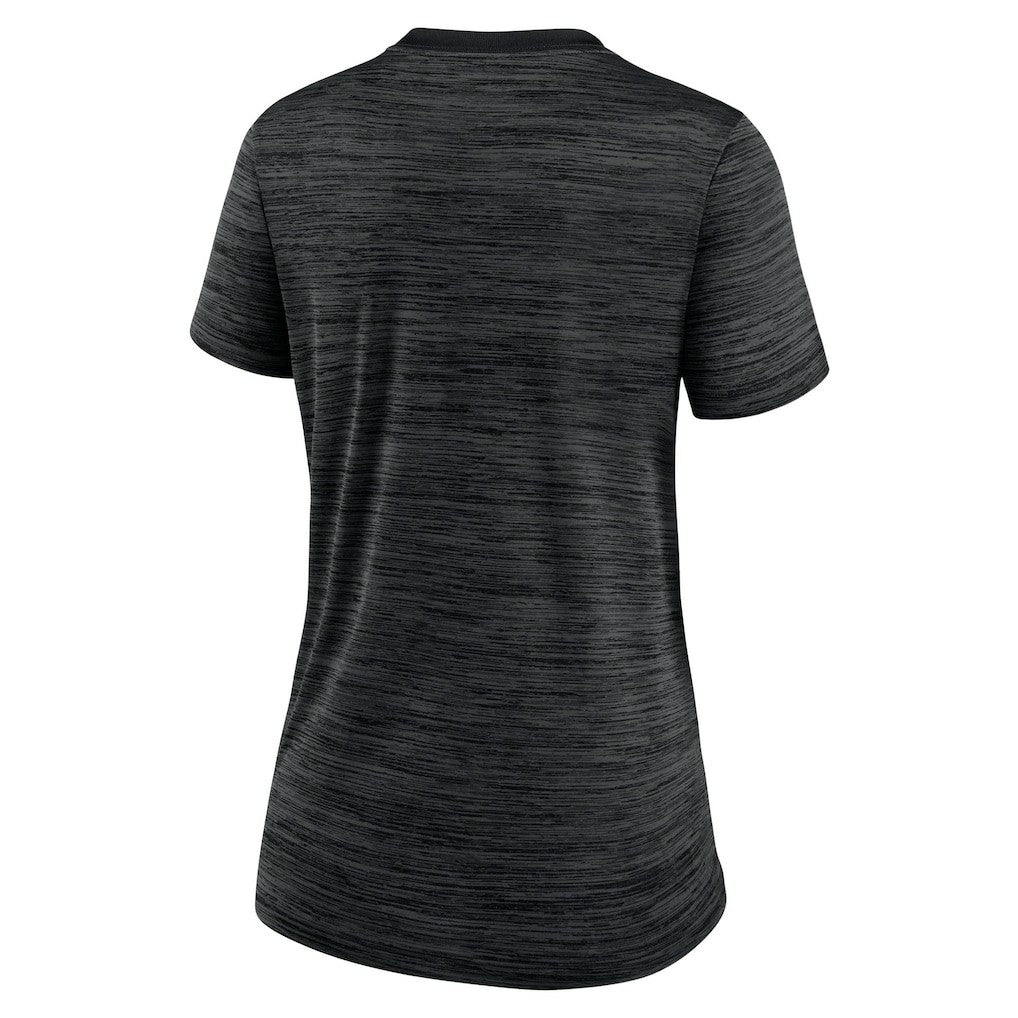 Las Vegas Raiders Women's Sideline Velocity Performance T-Shirt - Black - Nike