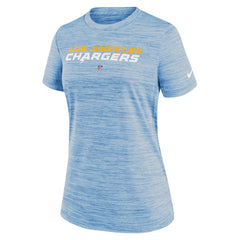 Los Angeles Chargers Women's Sideline Velocity Performance T-Shirt - Powder Blue - Nike