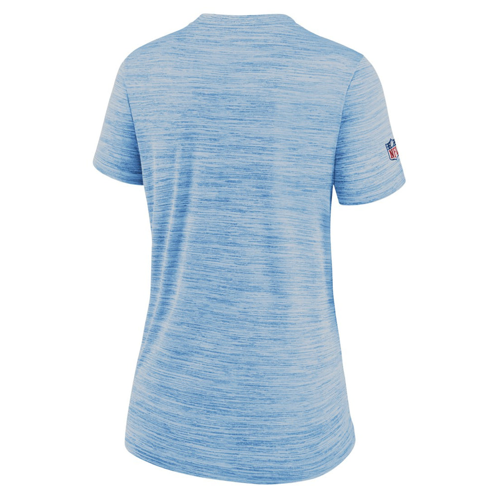 Tennessee Titans Women's Sideline Velocity Performance T-Shirt - Light Blue - Nike