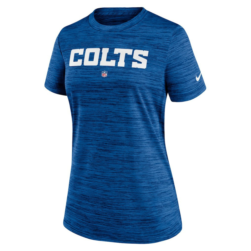 Indianapolis Colts Women's Sideline Velocity Performance T-Shirt - Royal - Nike