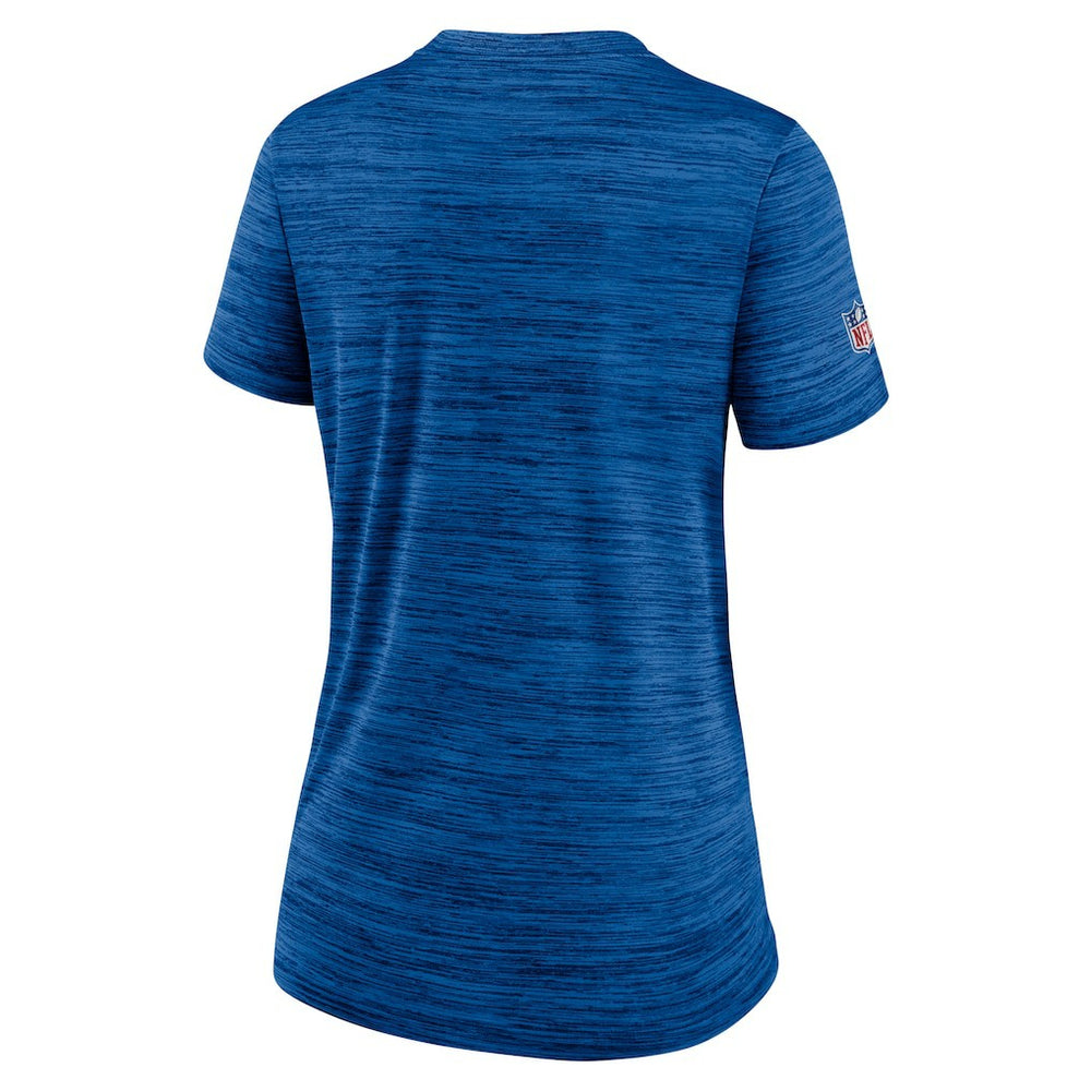 Indianapolis Colts Women's Sideline Velocity Performance T-Shirt - Royal - Nike