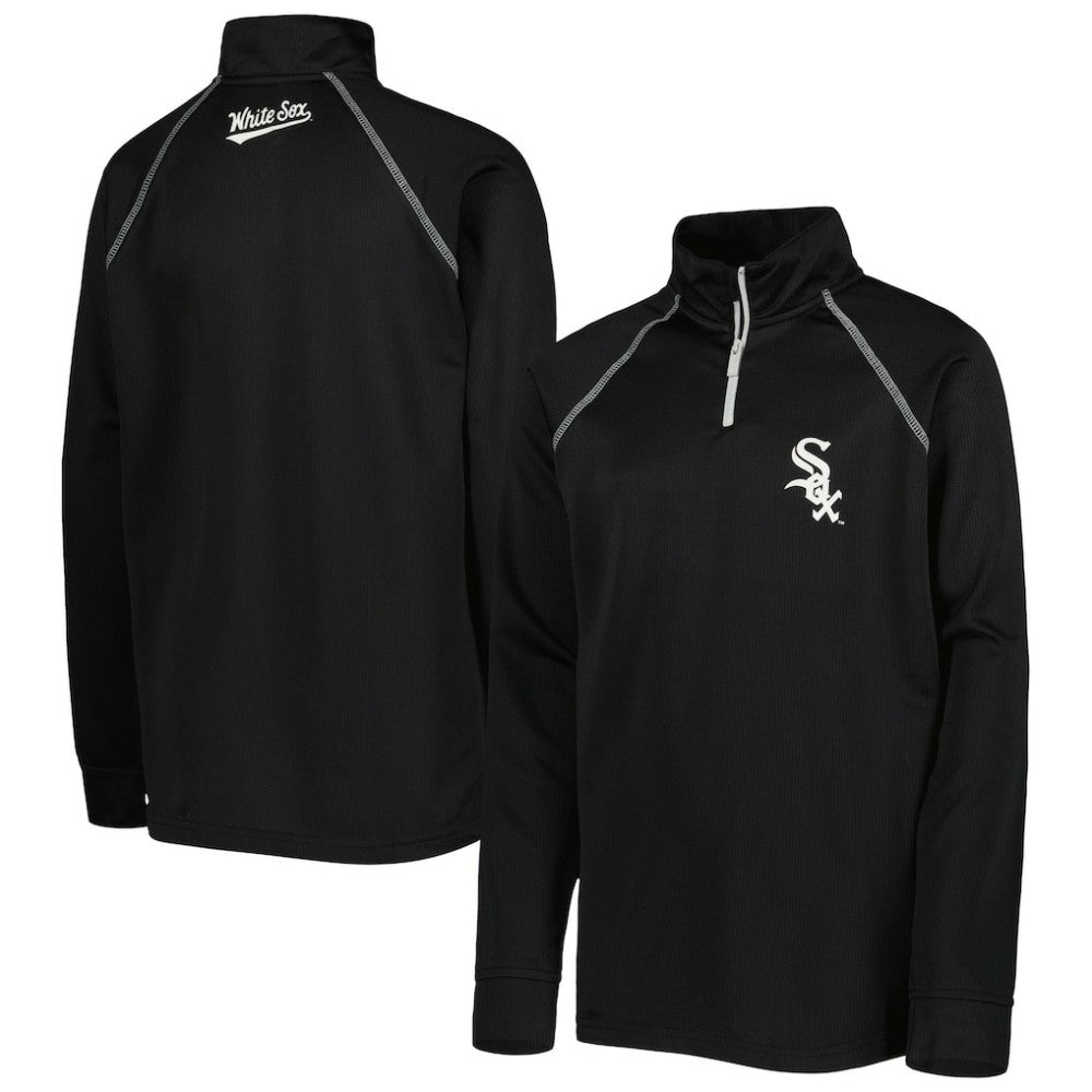 Chicago White Sox Stitches Youth Team Raglan Quarter-Zip Jacket Online