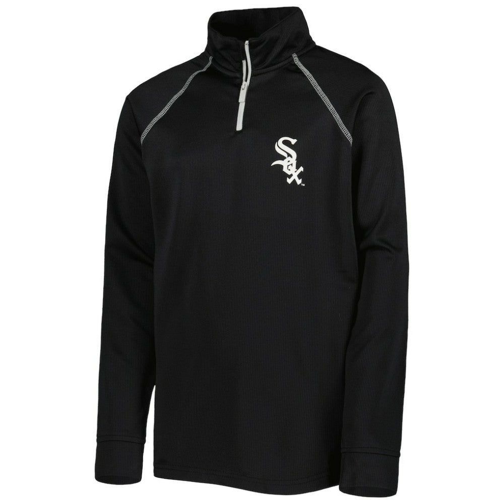 Chicago White Sox Stitches Youth Team Raglan Quarter-Zip Jacket Online