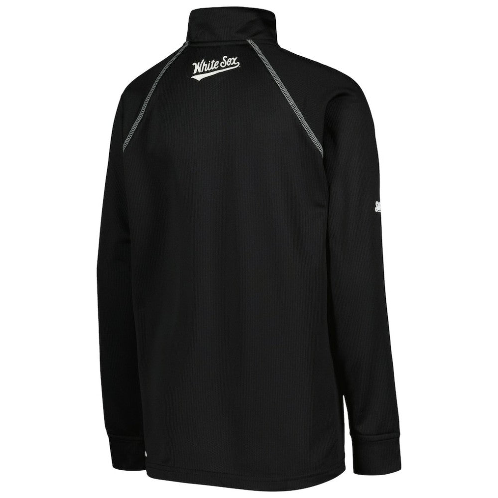 Chicago White Sox Stitches Youth Team Raglan Quarter-Zip Jacket Online