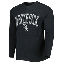 Chicago White Sox Concepts Sport Inertia Raglan Long Sleeve Henley Top Sale