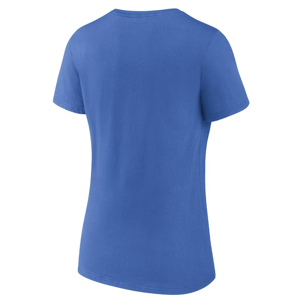 Los Angeles Chargers Women's Shine Time V-Neck T-Shirt - Powder Blue - Fanatics