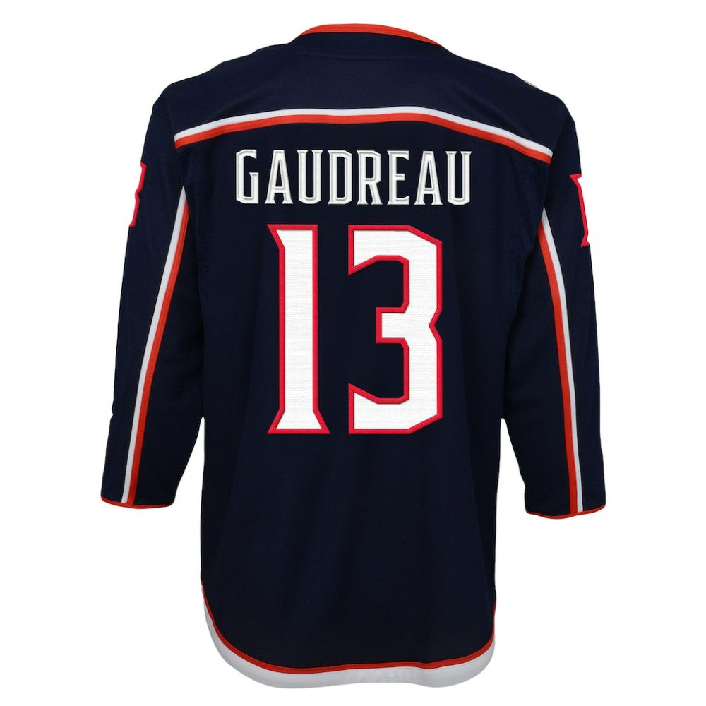 Johnny Gaudreau Columbus Blue Jackets Youth 2022/23 Premier Player Jersey - Navy | NHL online