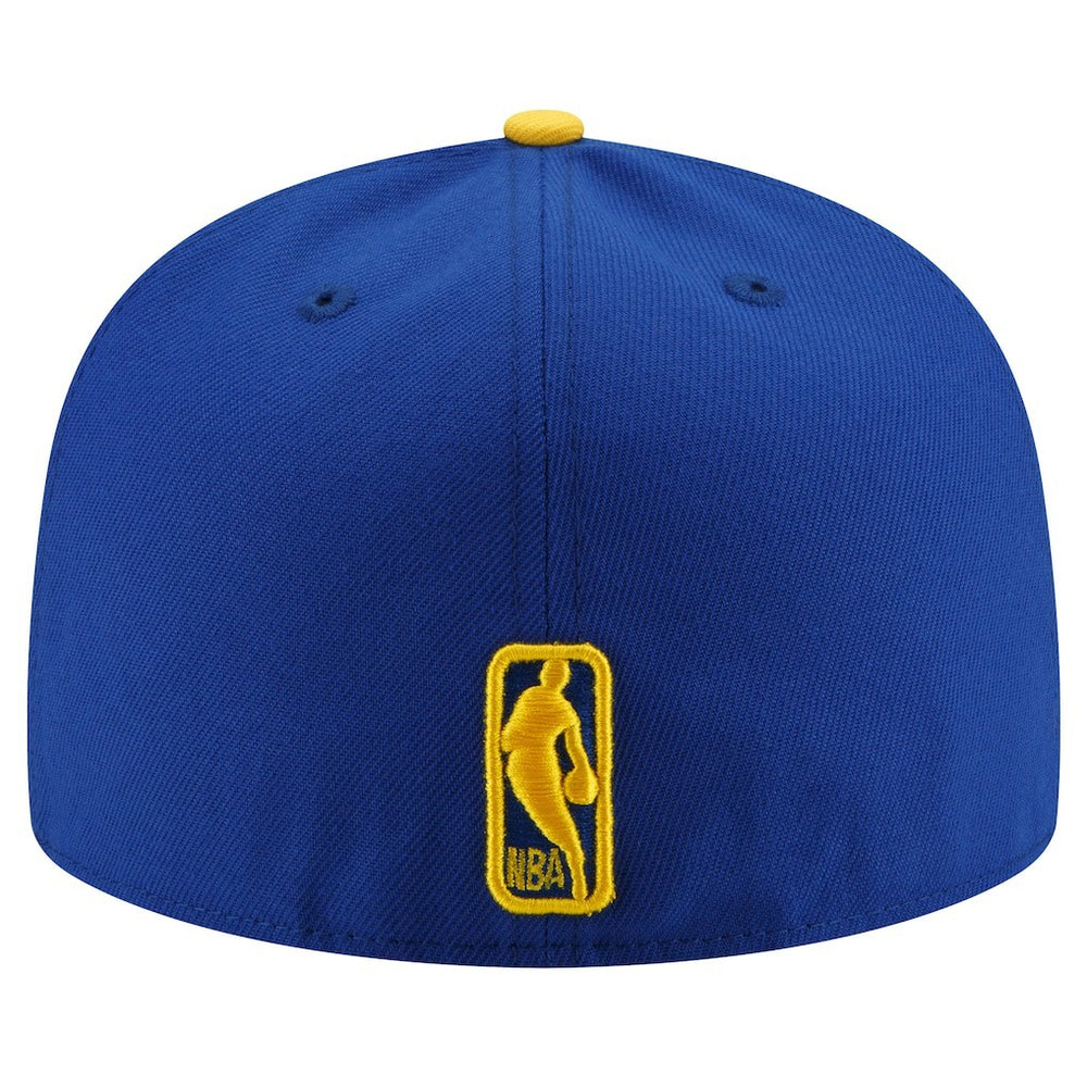 New Era Golden State Warriors 2-Tone 59FIFTY Fitted Hat Royal/Gold