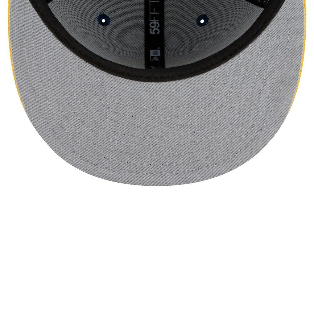 New Era Golden State Warriors 2-Tone 59FIFTY Fitted Hat Royal/Gold