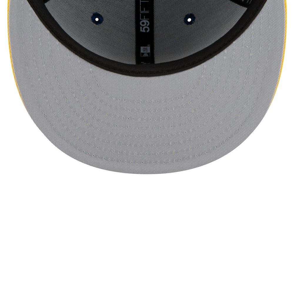 New Era Golden State Warriors 2-Tone 59FIFTY Fitted Hat Royal/Gold