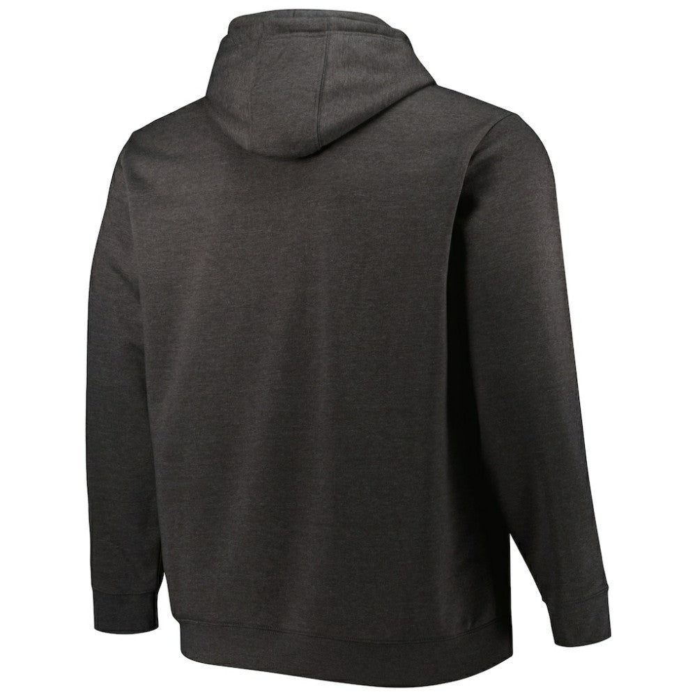 Tampa Bay Lightning Fanatics Big & Tall Dynasty Pullover Hoodie - Heather Charcoal | Fanatics discount