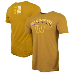 Washington Commanders DC PROPER District of Champions T-Shirt - Gold - NFL